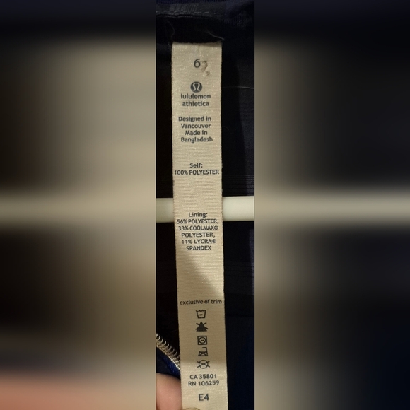 lululemon athletica Blue and Black Jacket - Picture 6 of 7